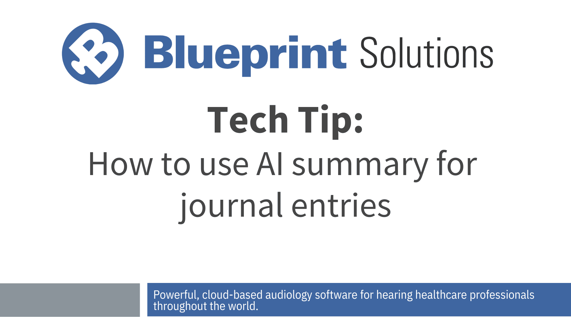 How to use AI summary for journal entries